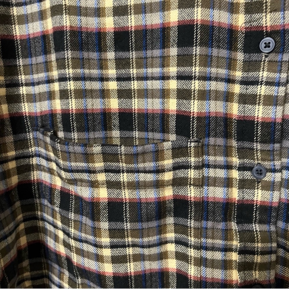 Everlane Oversized Plaid Boxy Flannel Shirt Size Medium New - Picture 9 of 12